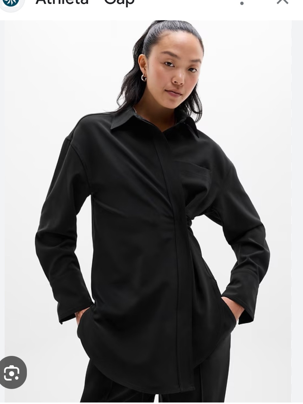 Athleta MVP Button Down
High-performance Tech Twill fabric in an oversized fit L - Picture 13 of 14